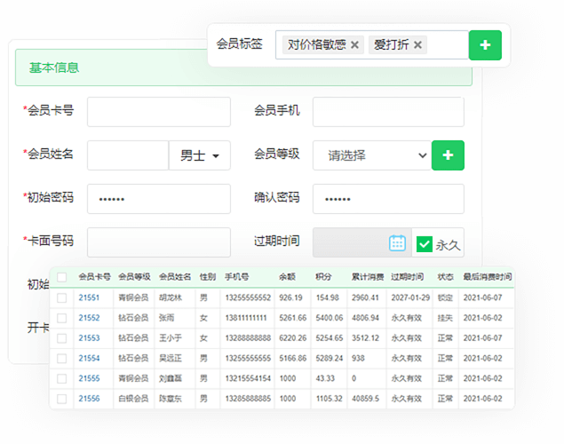 会员比较多，如何管理并建立客户档案？